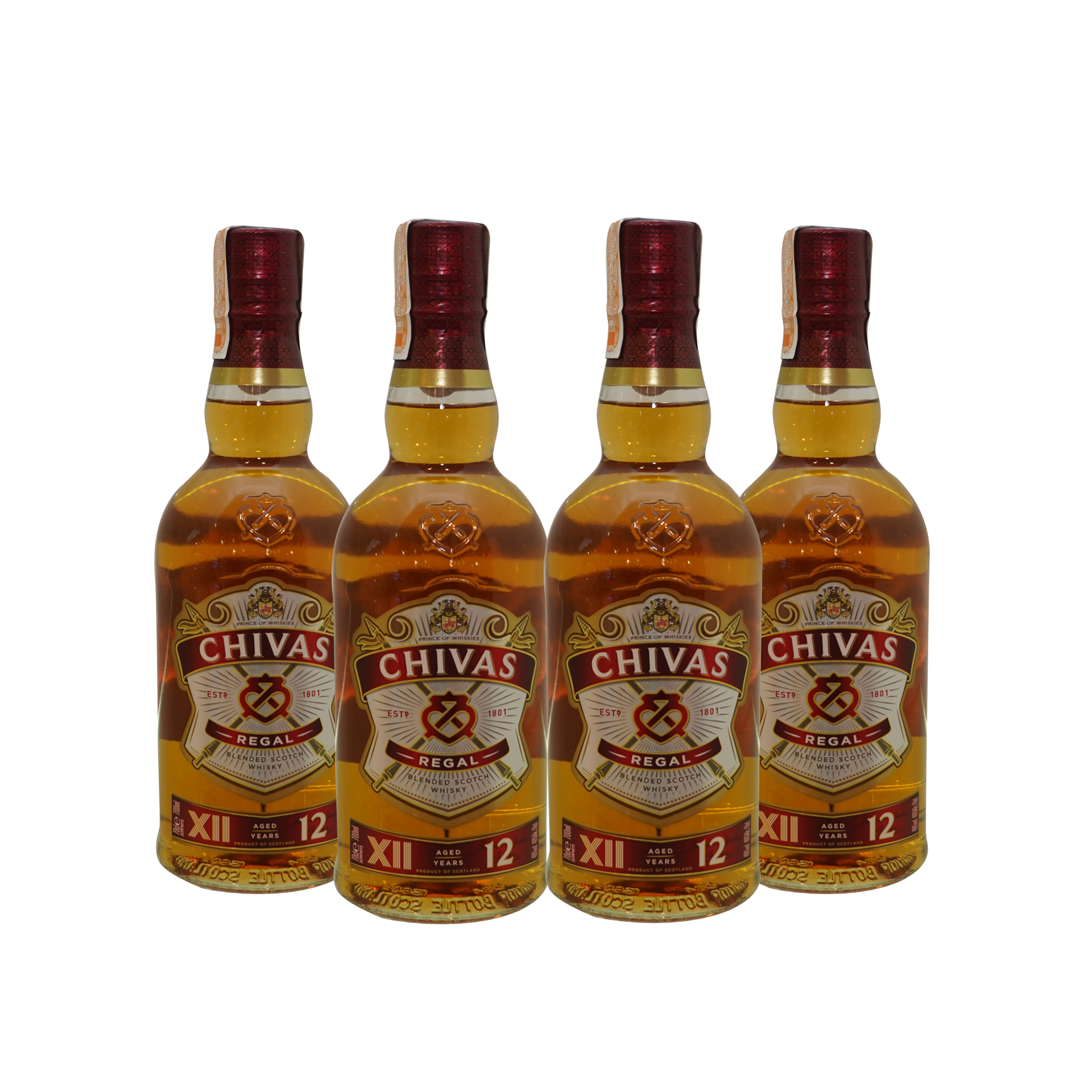 Chivas Regal XII 12 Years Old Pack of 4